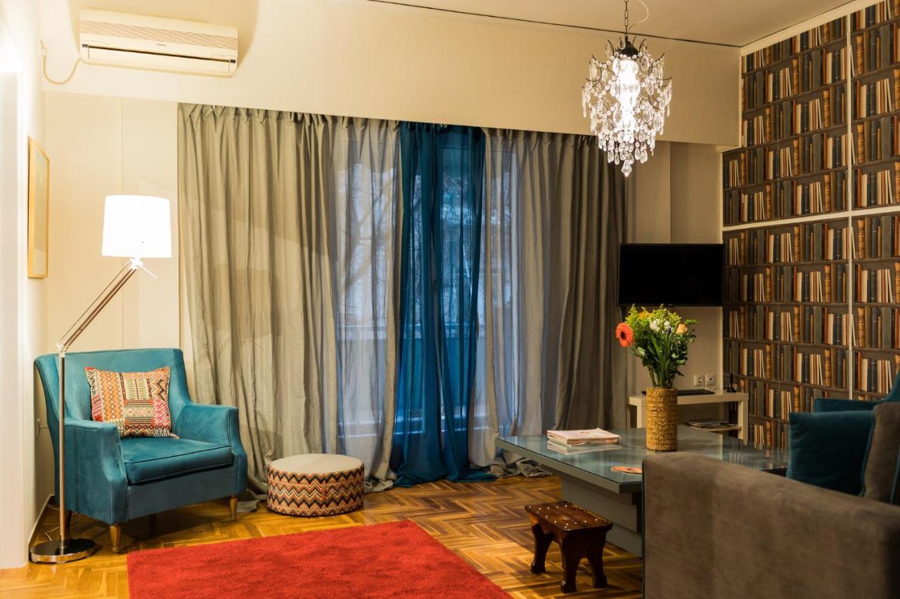 Modern-Vintage Apartment By Acropolis Museum アテネ エクステリア 写真