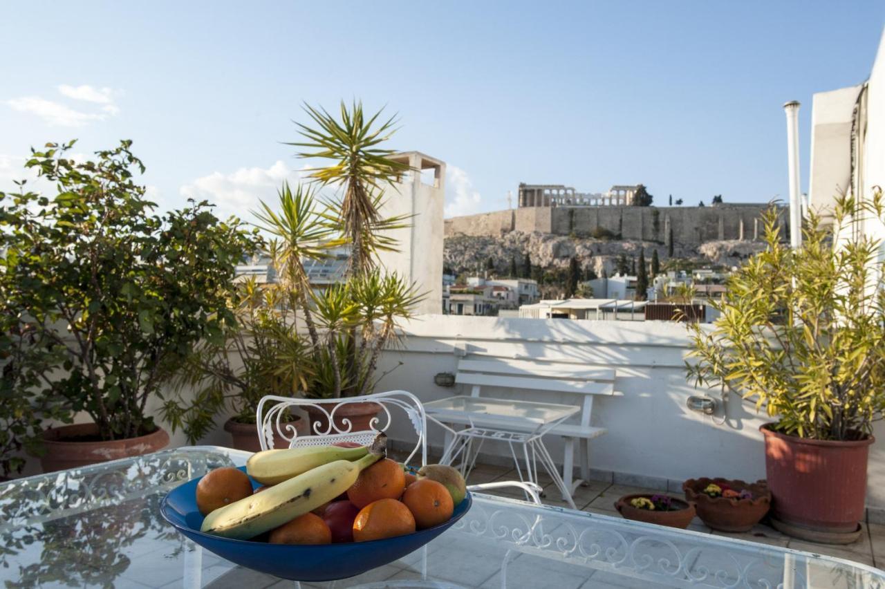 Modern-Vintage Apartment By Acropolis Museum アテネ エクステリア 写真