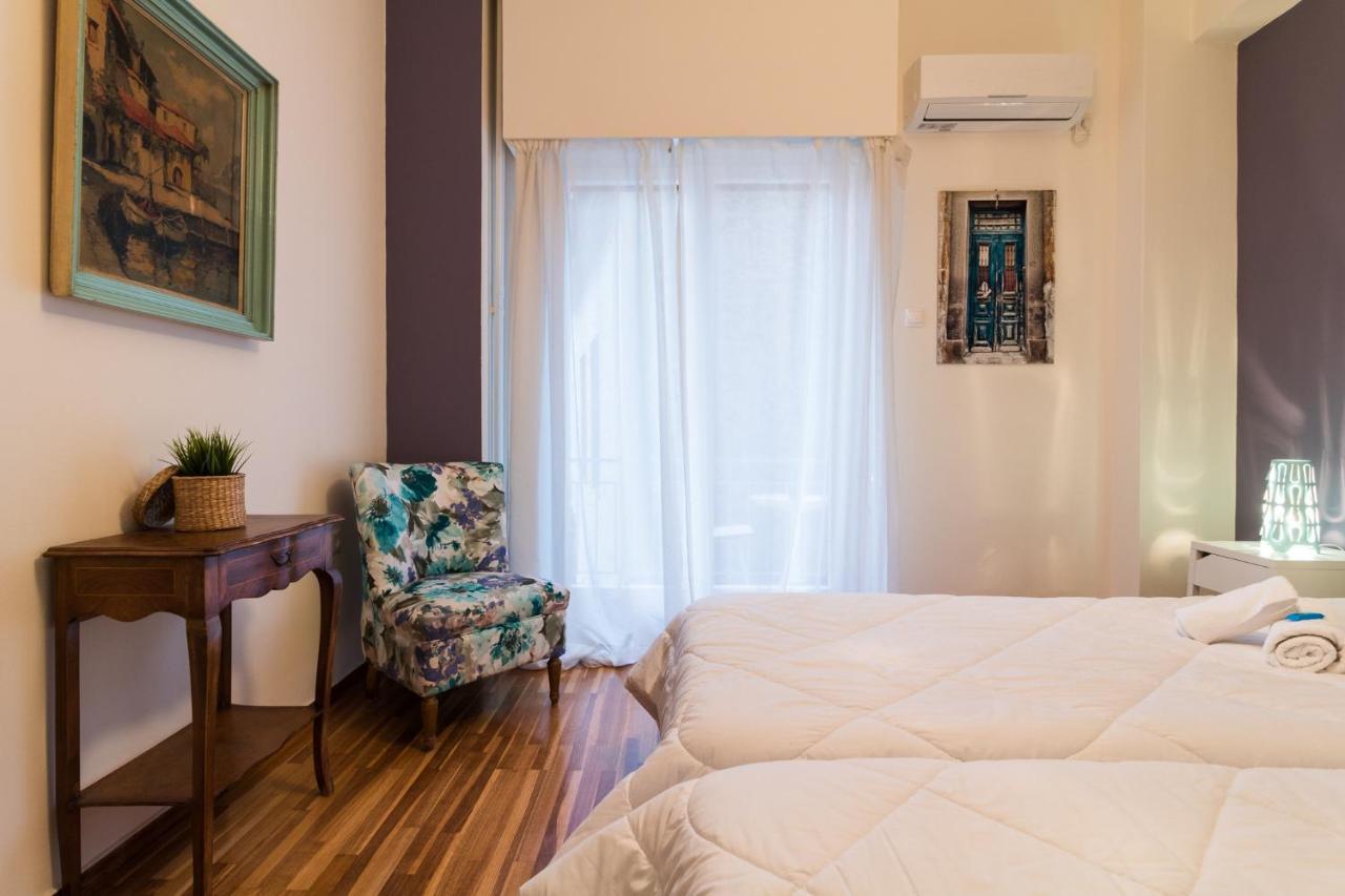 Modern-Vintage Apartment By Acropolis Museum アテネ エクステリア 写真
