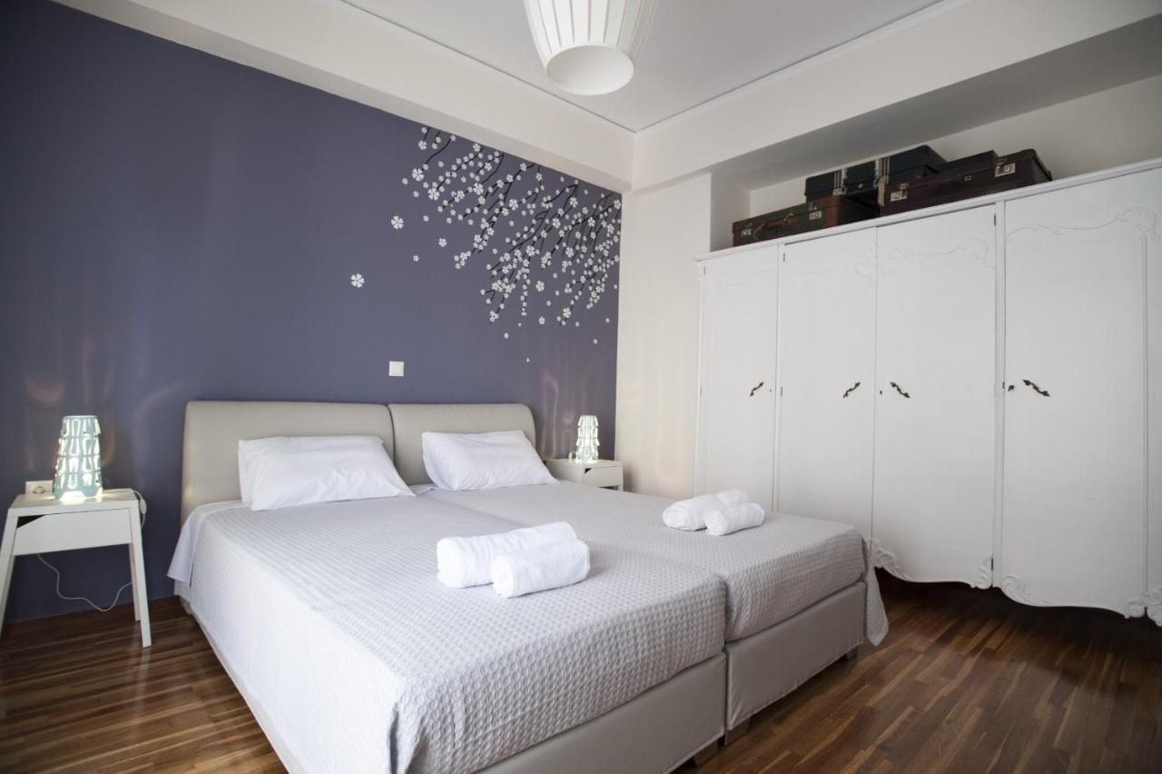 Modern-Vintage Apartment By Acropolis Museum アテネ エクステリア 写真