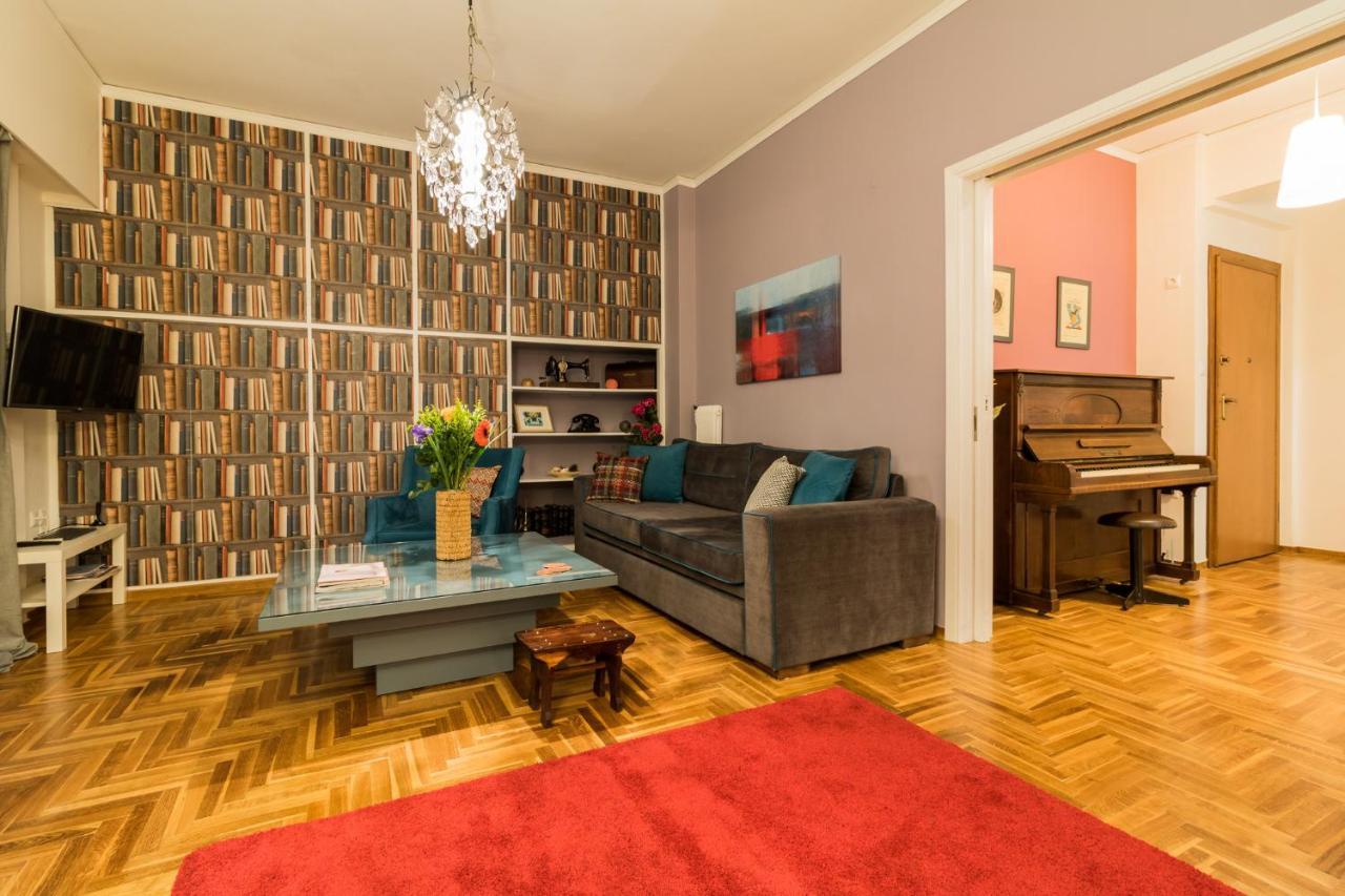 Modern-Vintage Apartment By Acropolis Museum アテネ エクステリア 写真