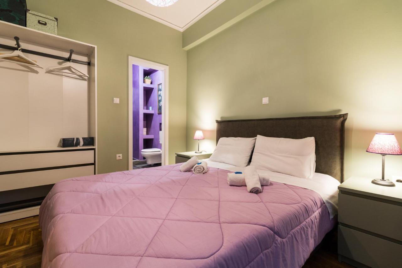 Modern-Vintage Apartment By Acropolis Museum アテネ エクステリア 写真