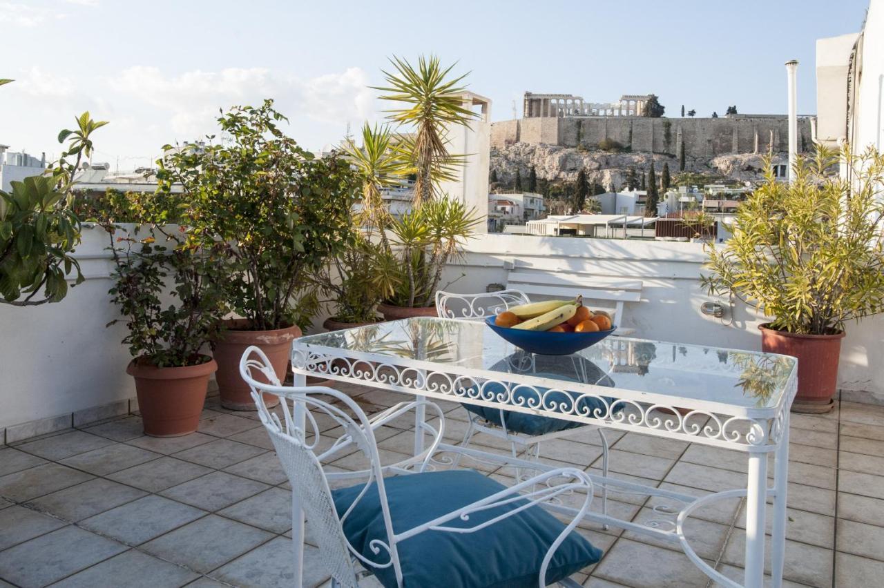 Modern-Vintage Apartment By Acropolis Museum アテネ エクステリア 写真
